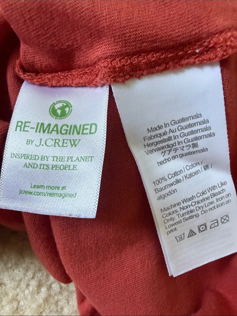 J. Crew Men's Cranberry Cape Cod Anchor Graphic Tee size M 100% cotton